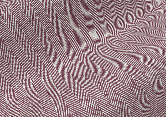 Delicate Chevron, Maroon - Made to Measure Curtains - Image 4